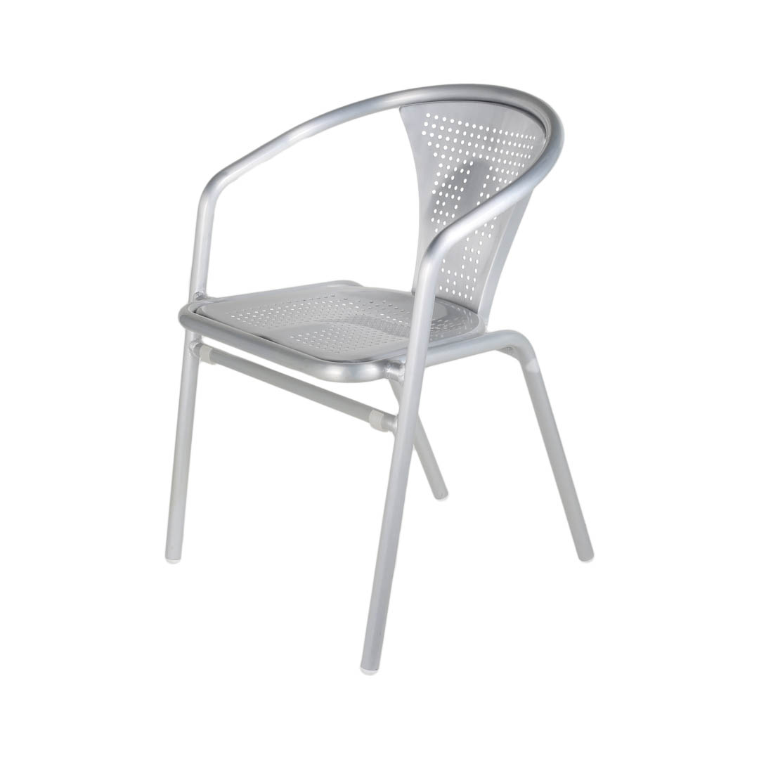 ALUMINIUM ERGO CHAIR LIGHT GRAY