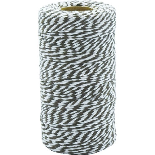 TWISTED STRING WHITE/BROWN