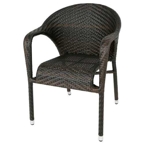 WEAVING CHAIR BROWN       [PX]