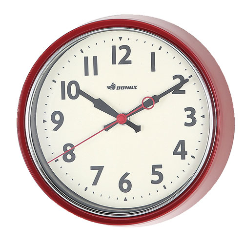 WALL CLOCK RED