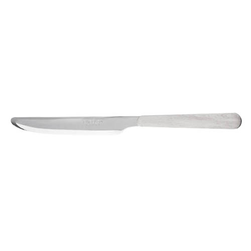 "WOOD PATTERN" TABLE KNIFE WHITE