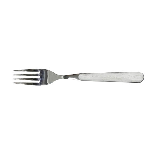 "WOOD PATTERN" TABLE FORK WHITE