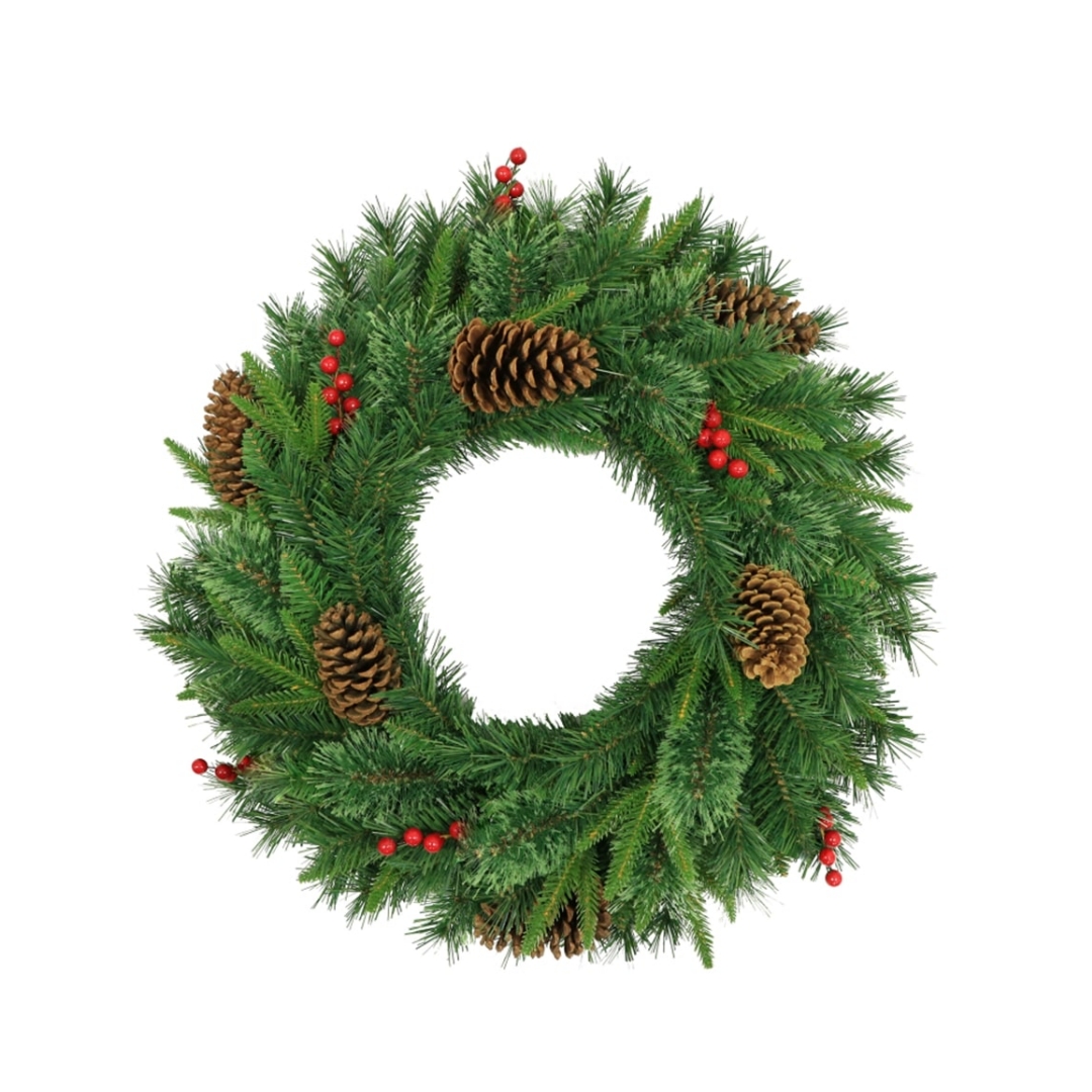 WIRE WREATH L