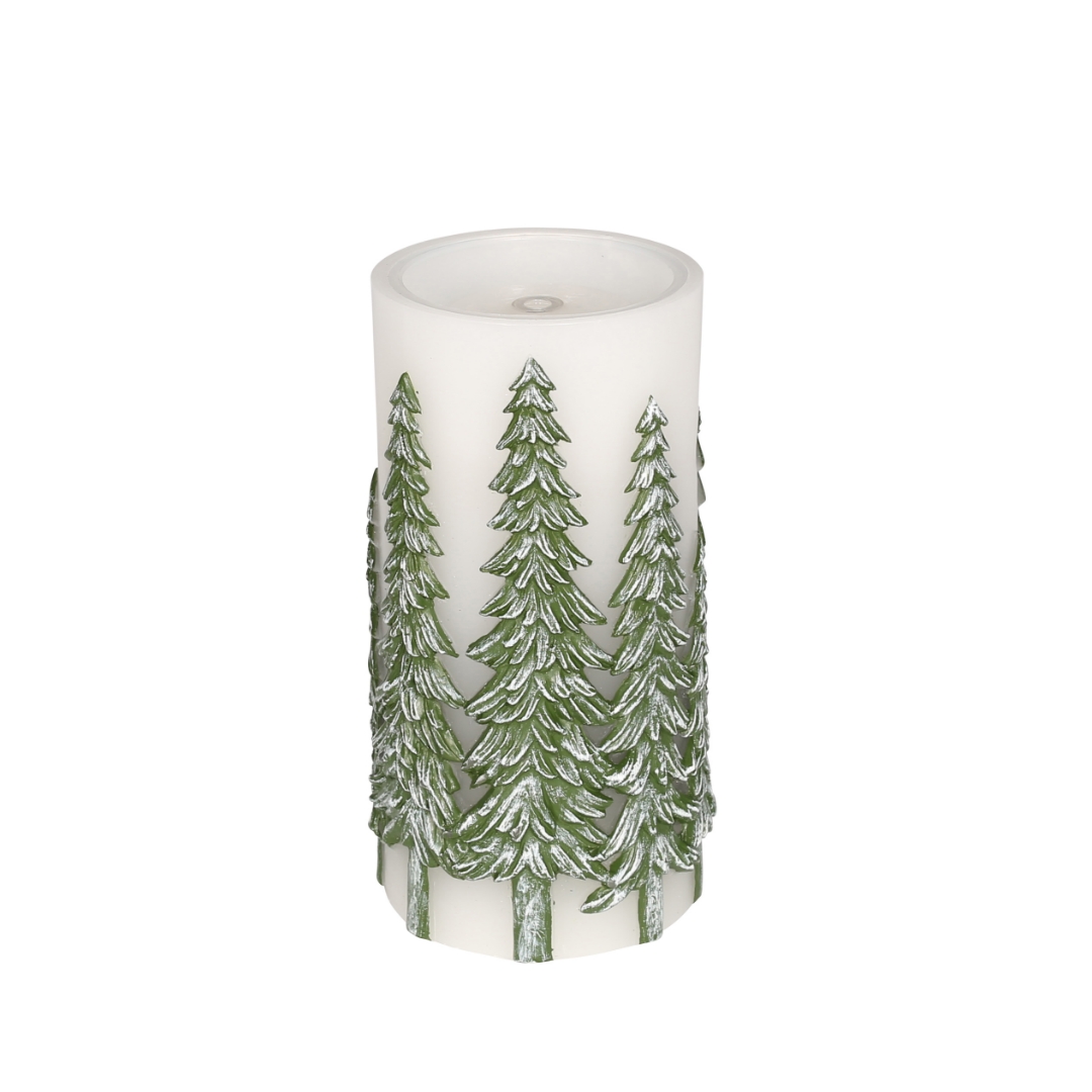 LED FOUNTAIN CANDLE TREE GREEN