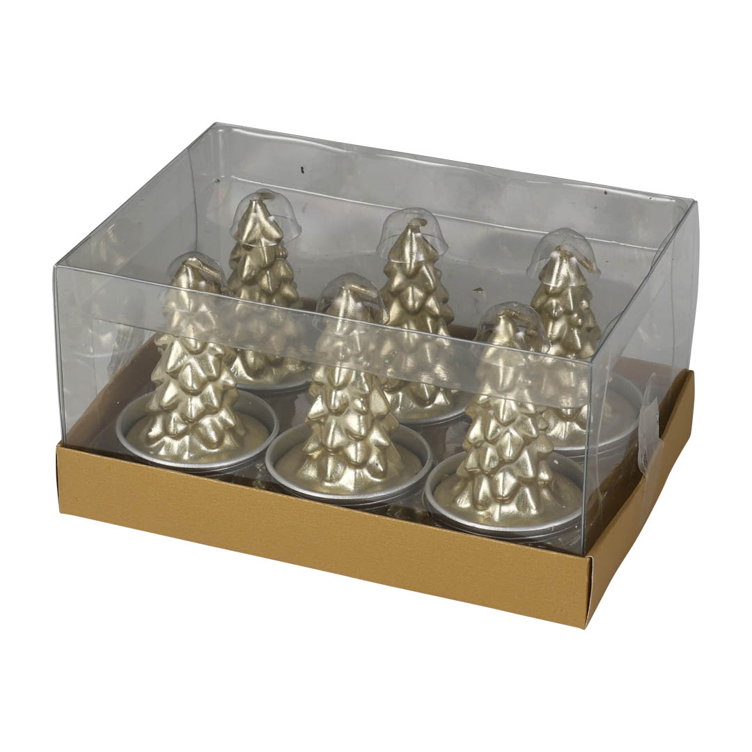 CUP CANDLE TREE S GOLD