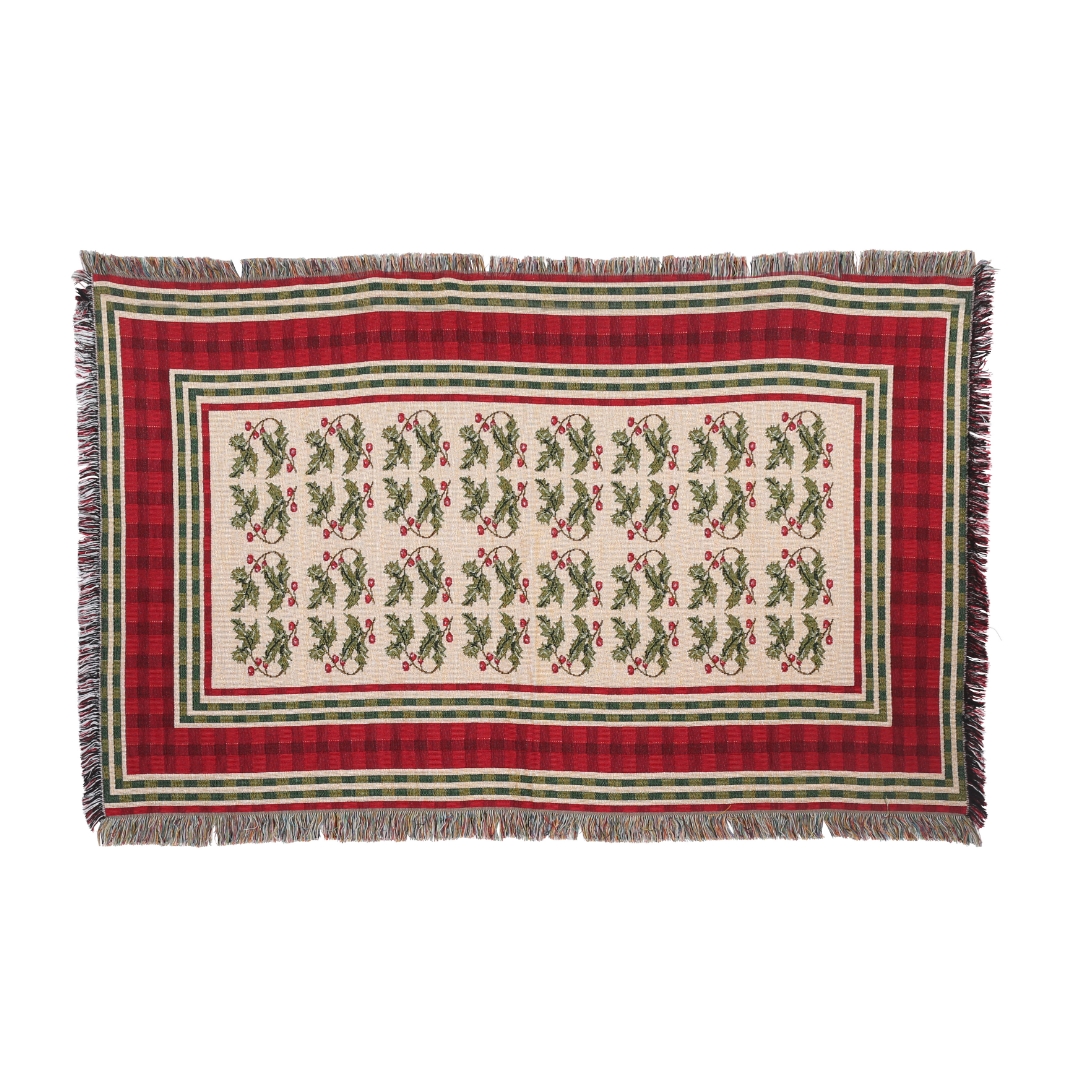 JACQUARD MULTI CLOTH HOLLY OLIVE