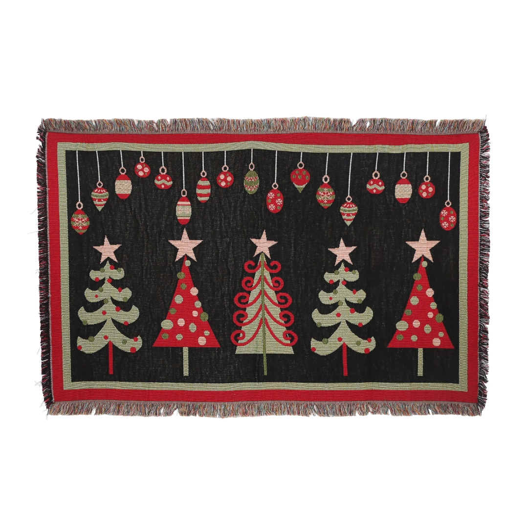 JACQUARD MULTI CLOTH LINE OF TREES