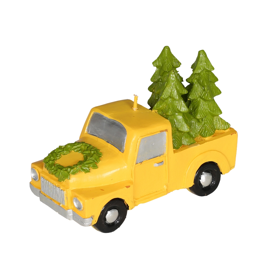 CRAFT CANDLE MERRY BIG TRUCK