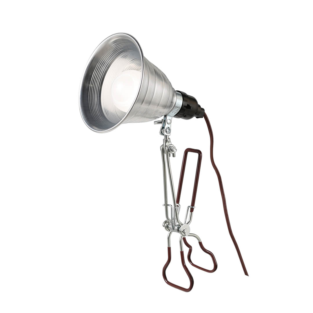 ALUMINUM CLIP LAMP S/AL