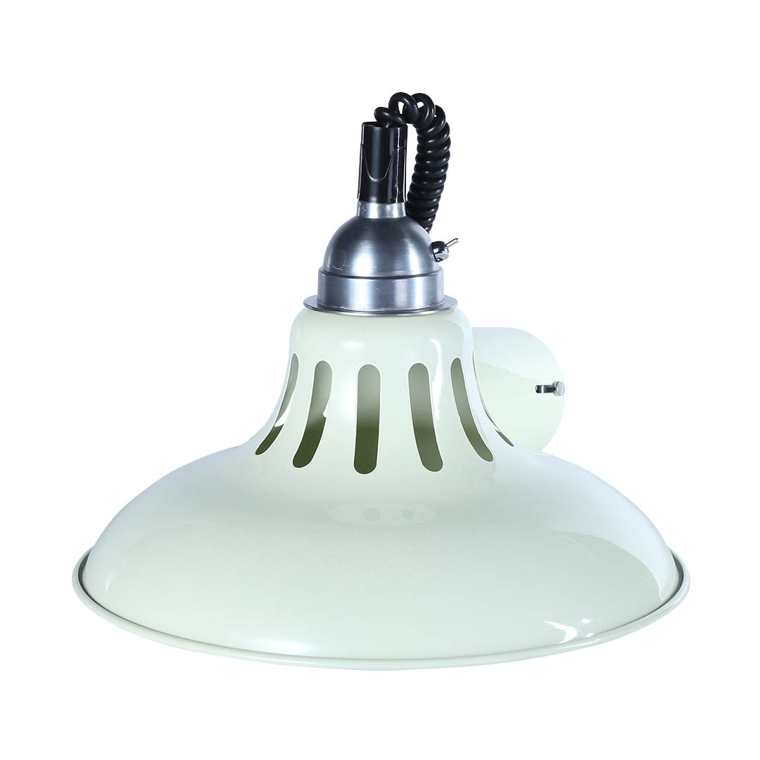 EXTENSION PENDANT WORK LAMP IVORY