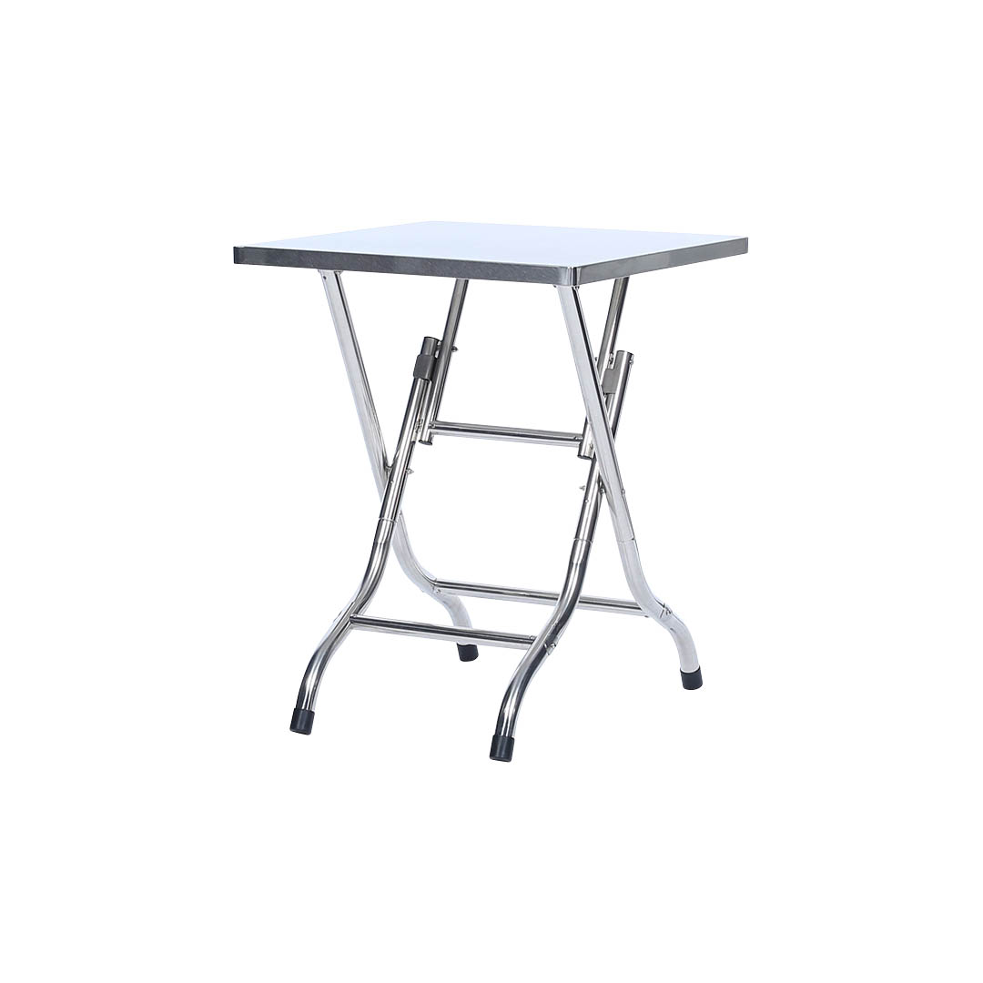 STAINLESS FOLDING TABLE 600×600
