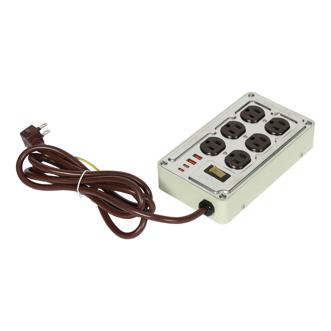 STEEL POWER TAP 6 WITH USB/IV