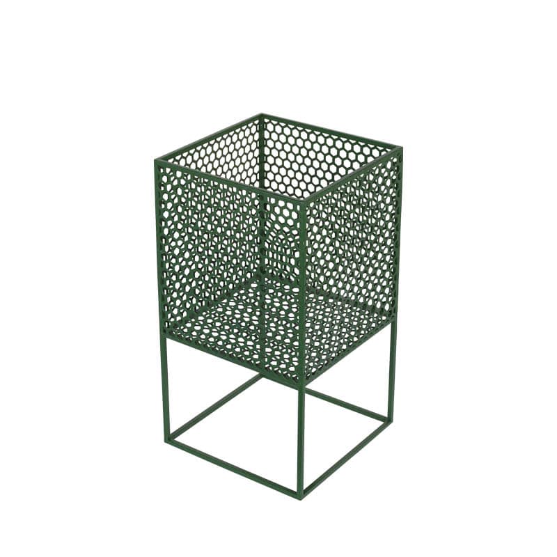 HONEYCOMB MESH PLANTER STAND S_GN