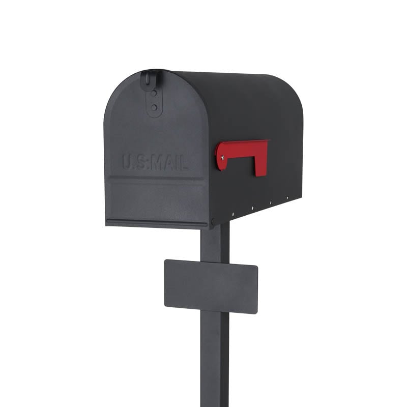 LETTER BOX WITH STAND GRAY
