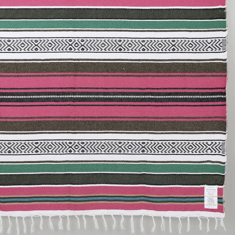 MEXICAN THROW PINK