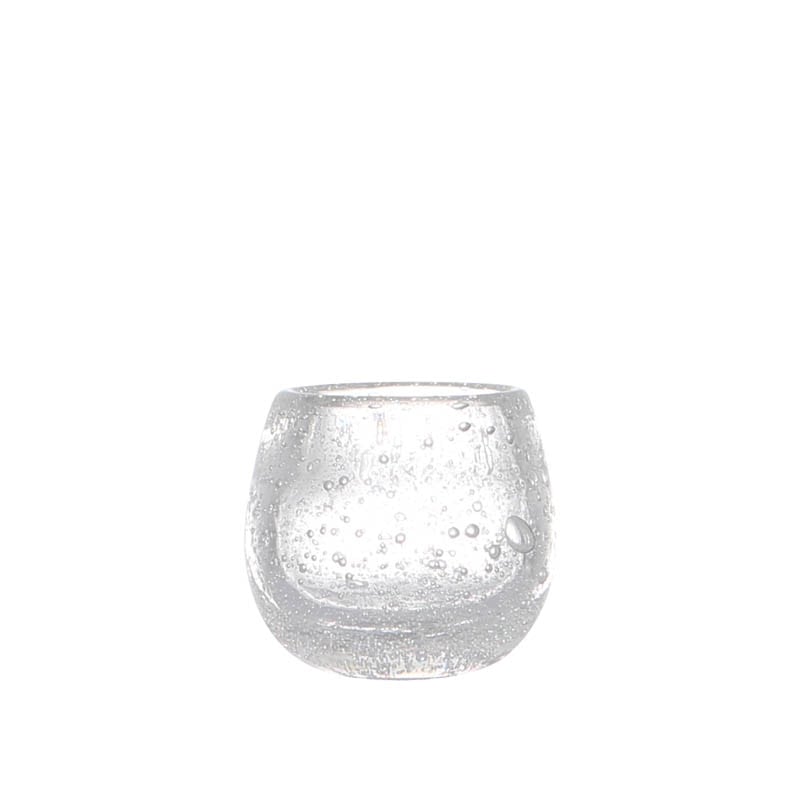 'BOCCEA'' CANDLE HOLDER CLEAR