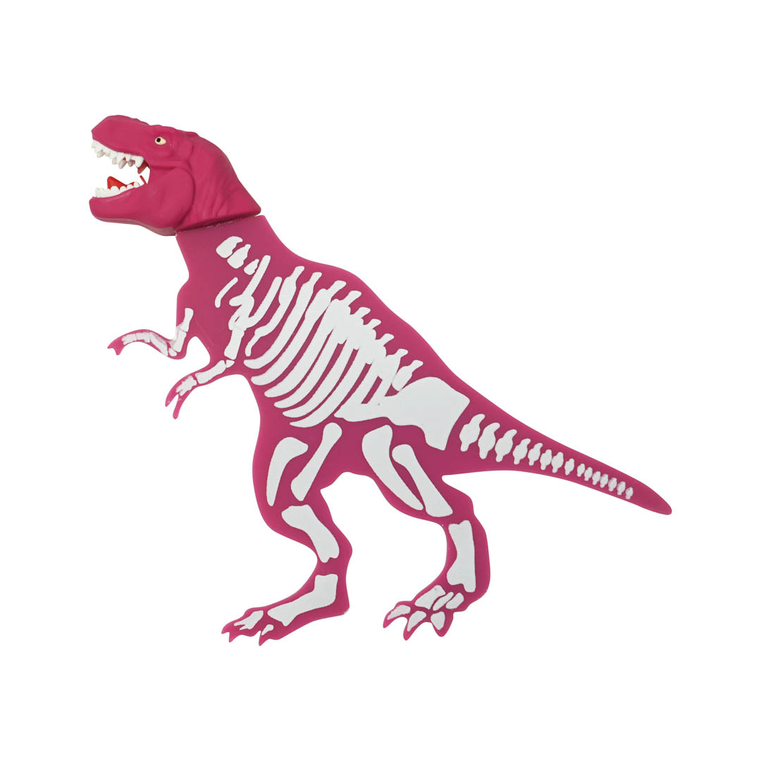 BOOKMARK DINOSAUR PINK