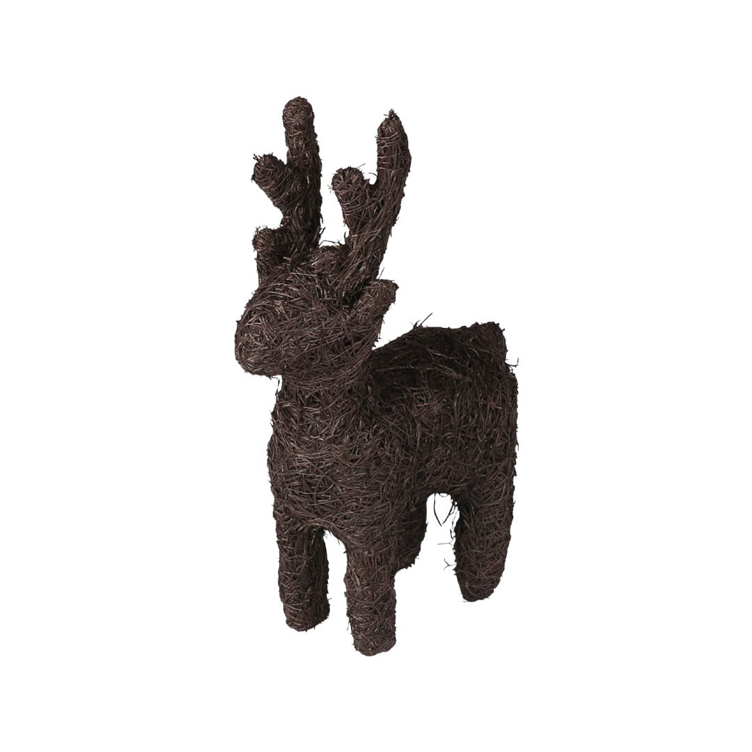 FIBER DECO REINDEER STANDING S