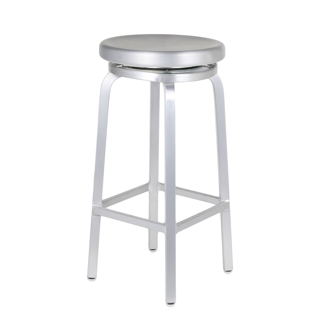ALUMINUM ROUND STOOL L