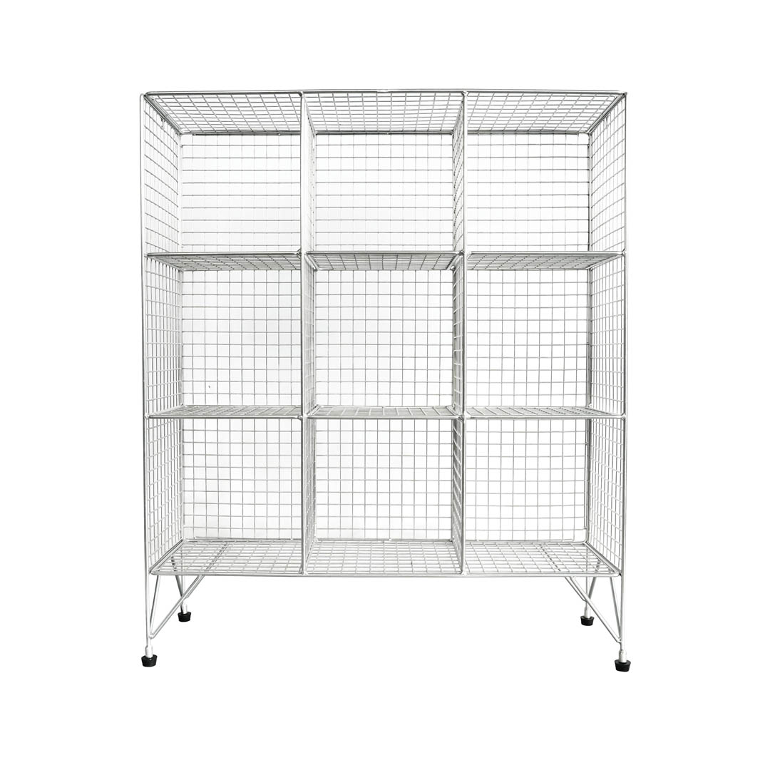 WIRE LOCKER 3 COLUMNS BY 3 LAYERS