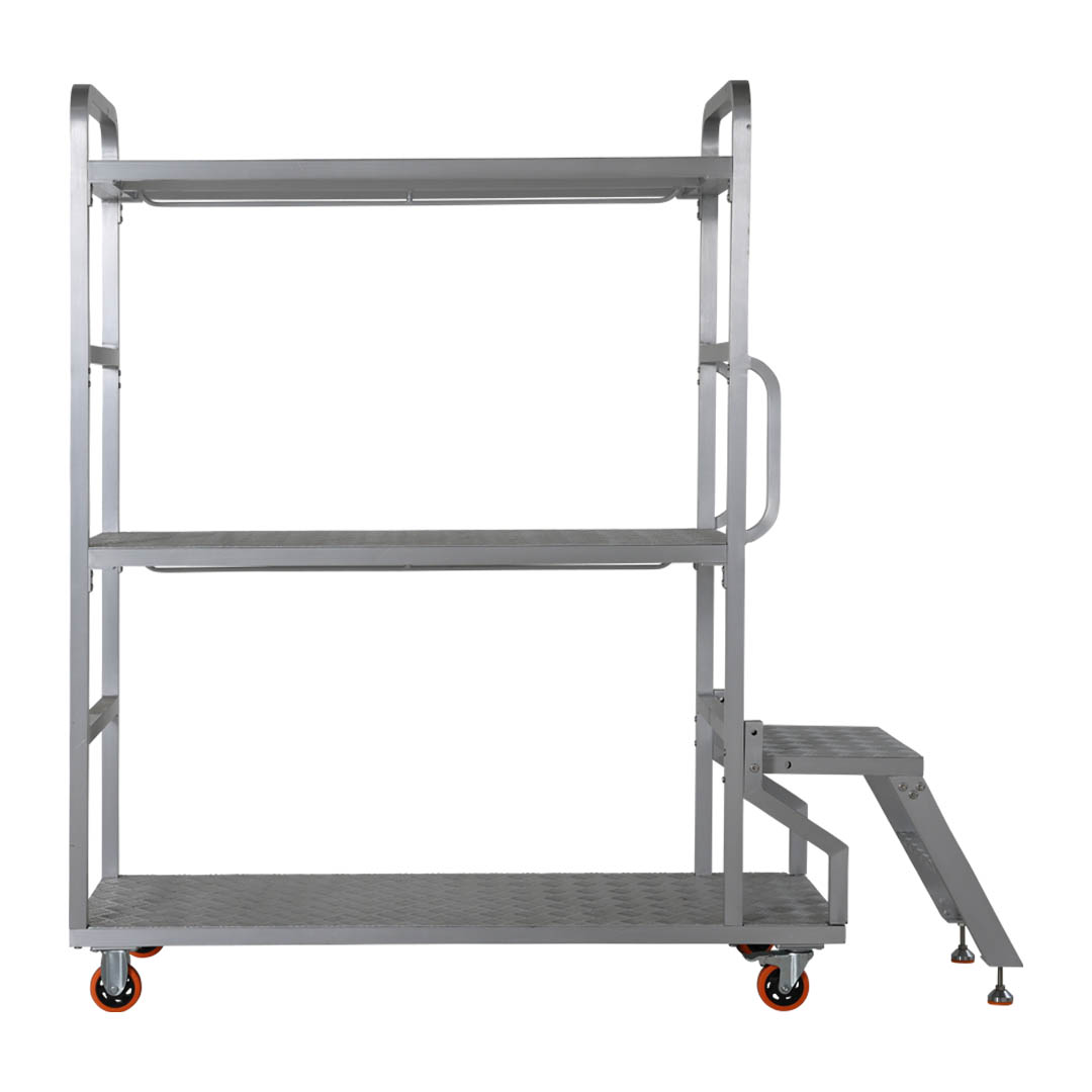 ALUMINUM SHELF WITH STEP [CT]