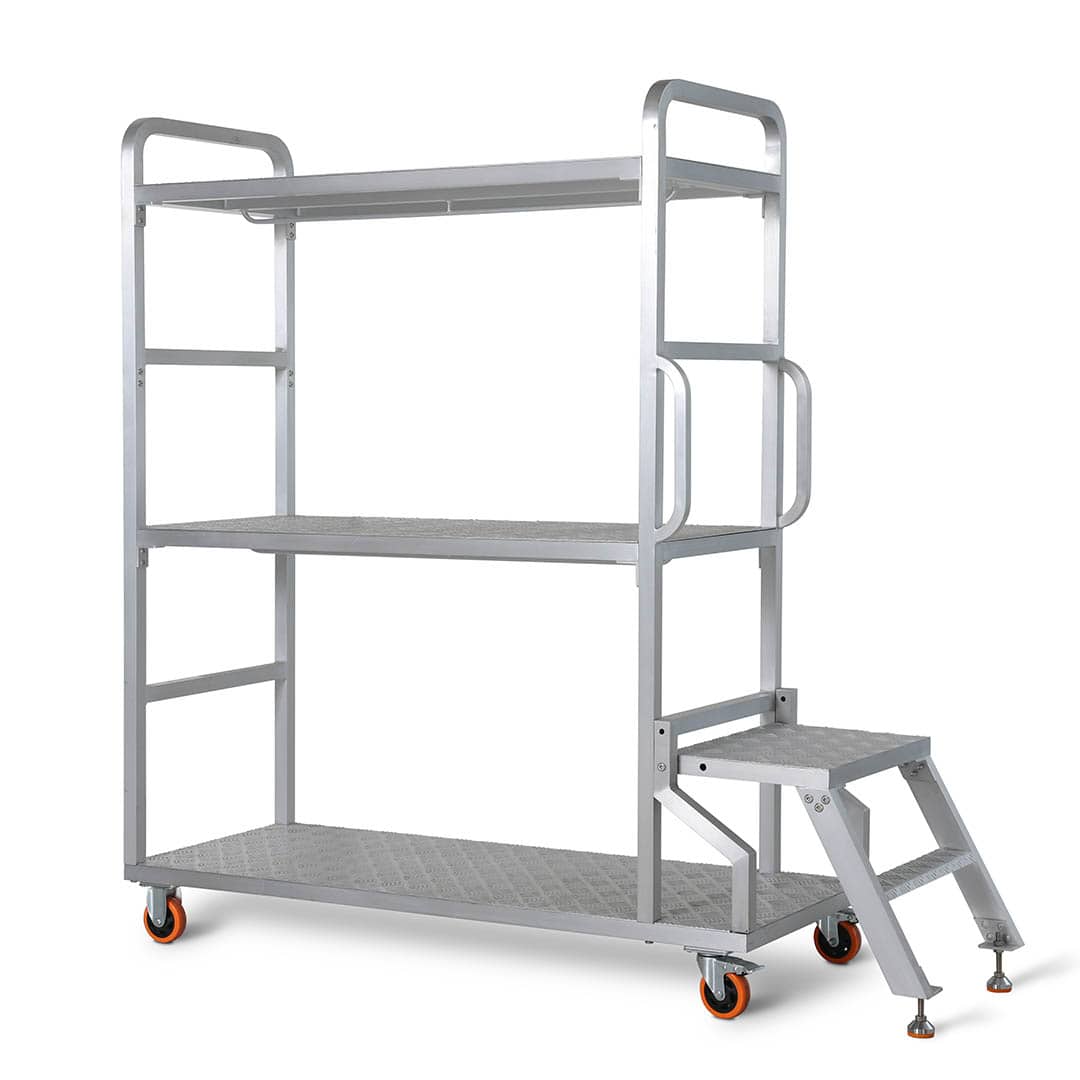 ALUMINUM SHELF WITH STEP [CT]