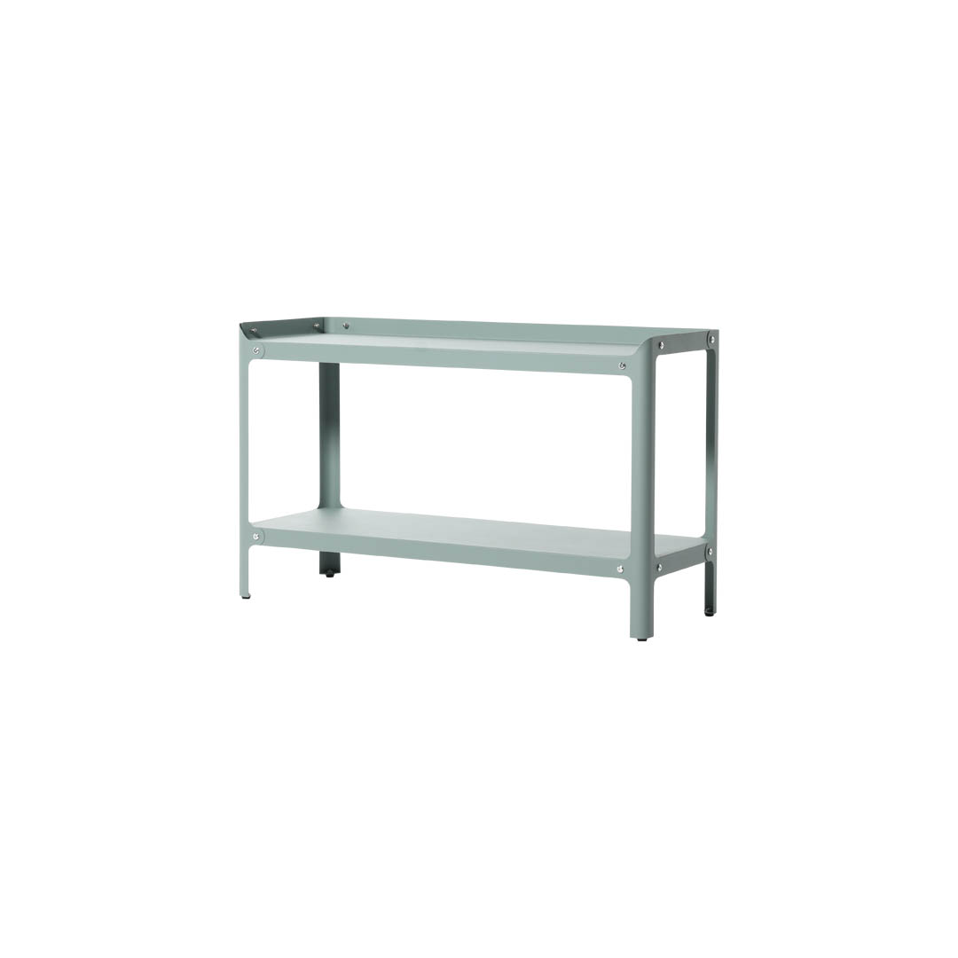 STEEL SHELF 2 LAYERS SAGE GREEN [PX]