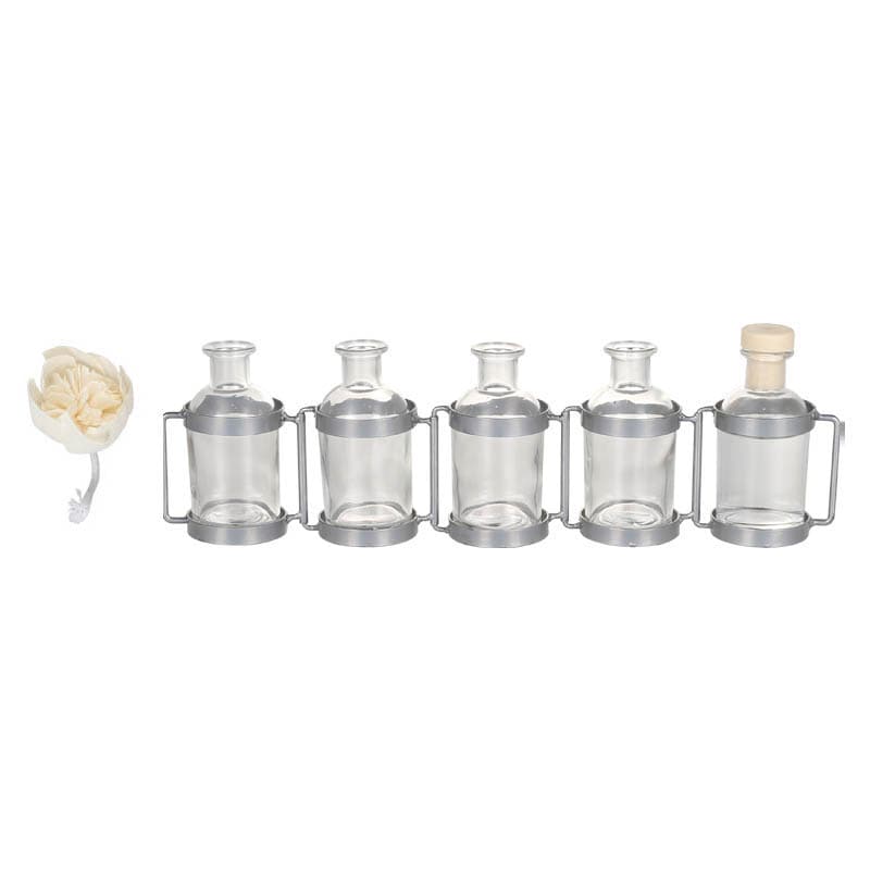 AROMA DIFFUSER 5 BOTTLES W/WATER LILY
