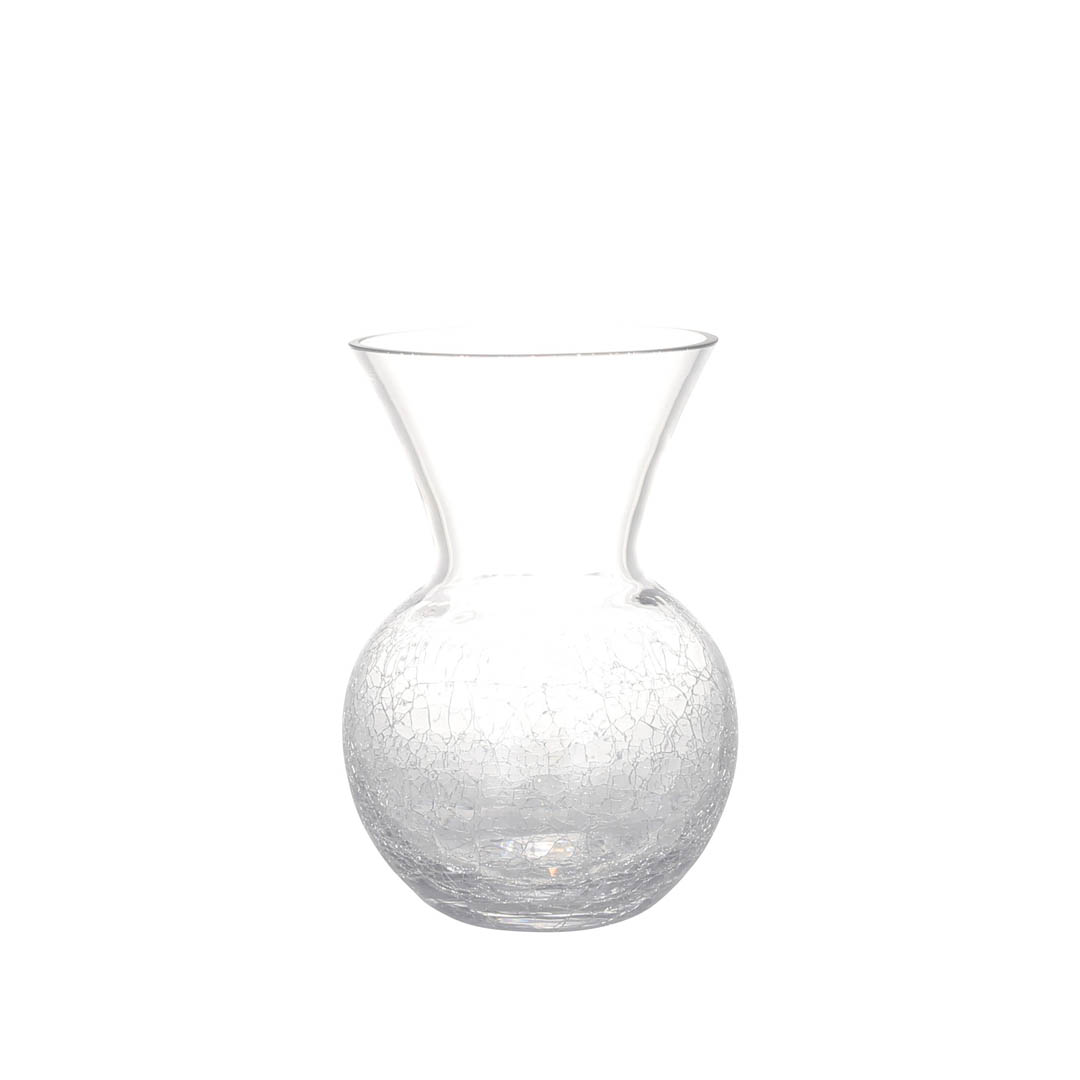 GLASS VASE GRIETA H225