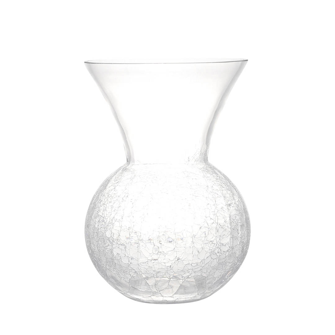 GLASS VASE GRIETA H285