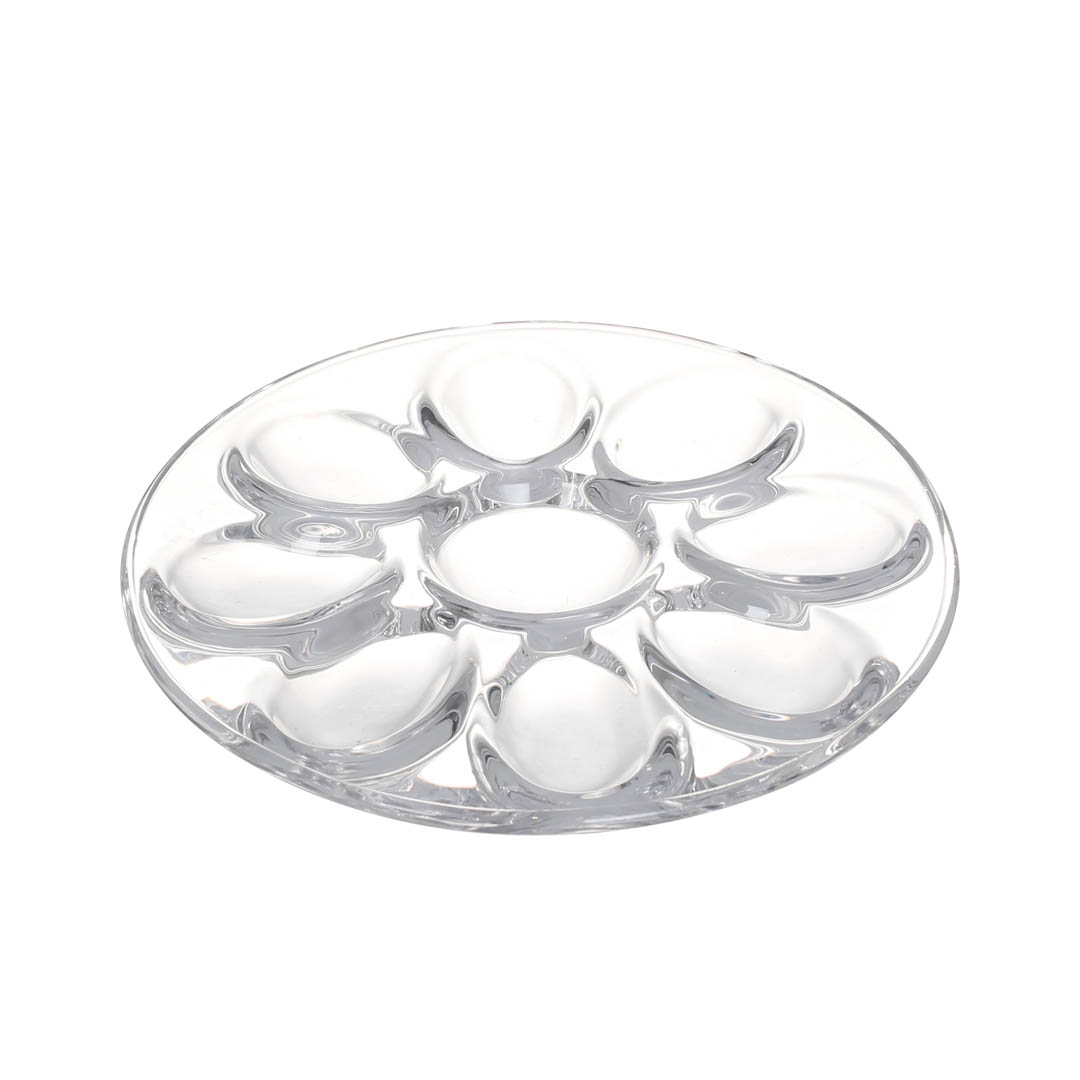 GLASS TRAY ROUND-9