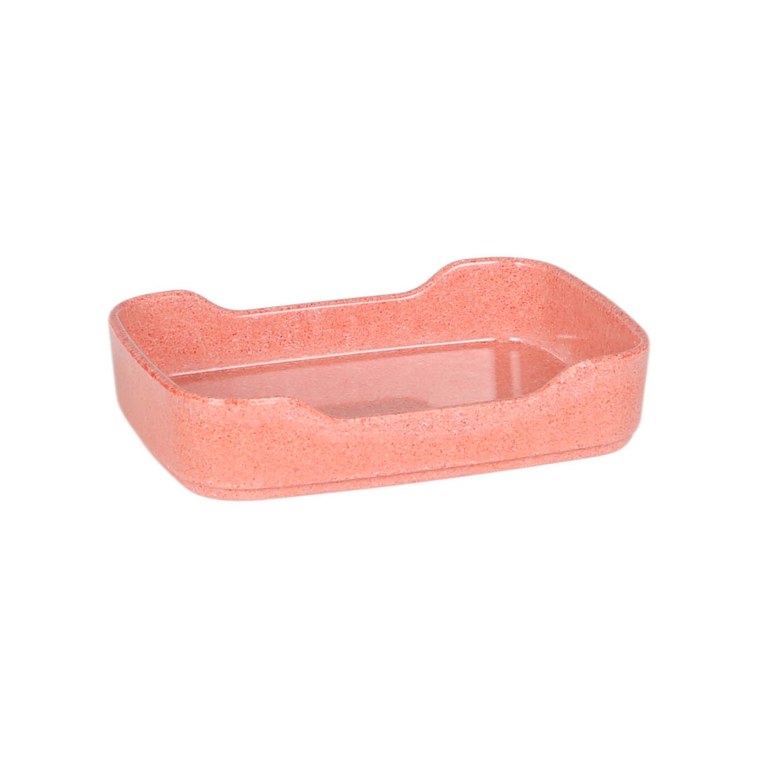 MIXED-MELAMINE STACKING TRAY PINK