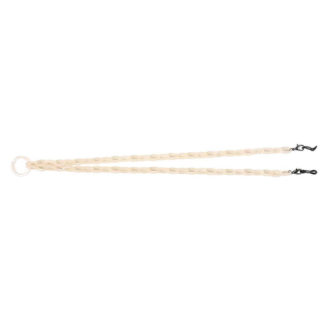 ACETATE CHAIN BACK-LOOP IVORY