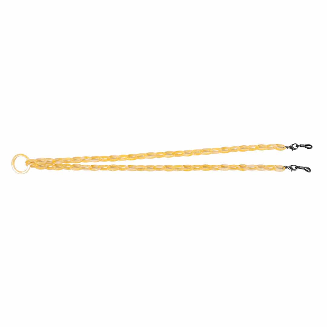 ACETATE CHAIN BACK-LOOP YELLOW
