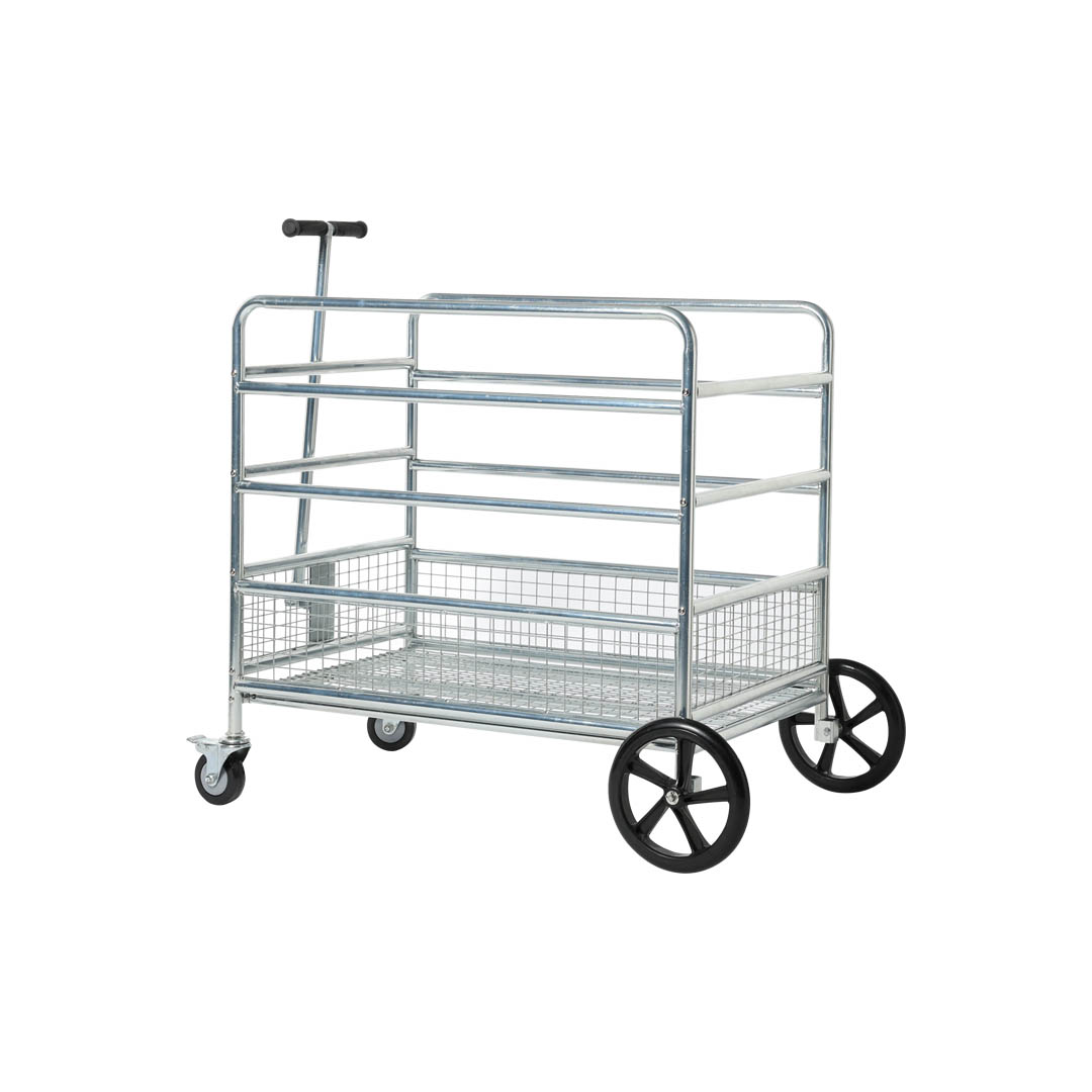 STEEL MESH CART S/GV