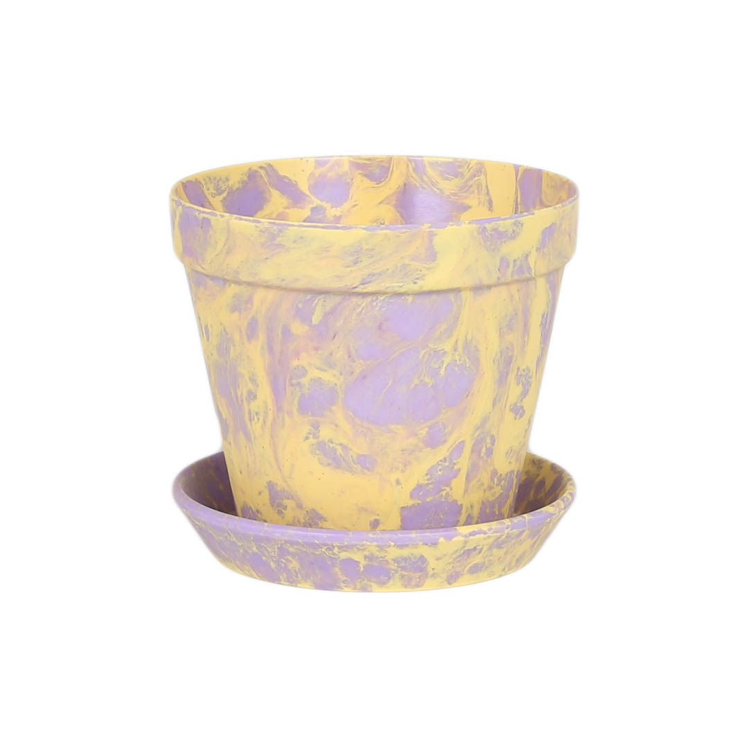 SPLASH POT M YELLOW/PURPLE