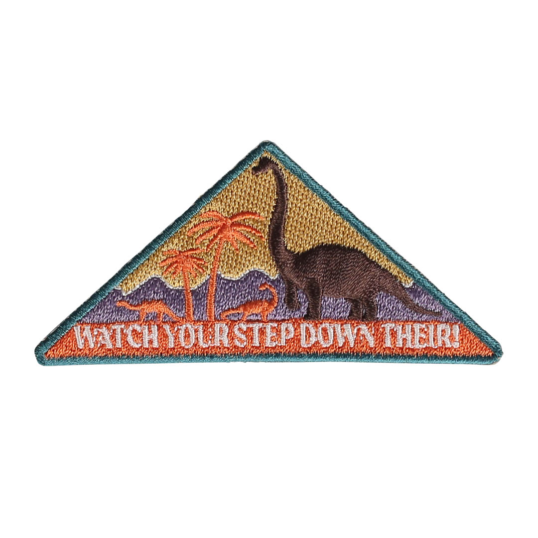 DINOSAUR WAPPEN B WATCH YOUR STEP
