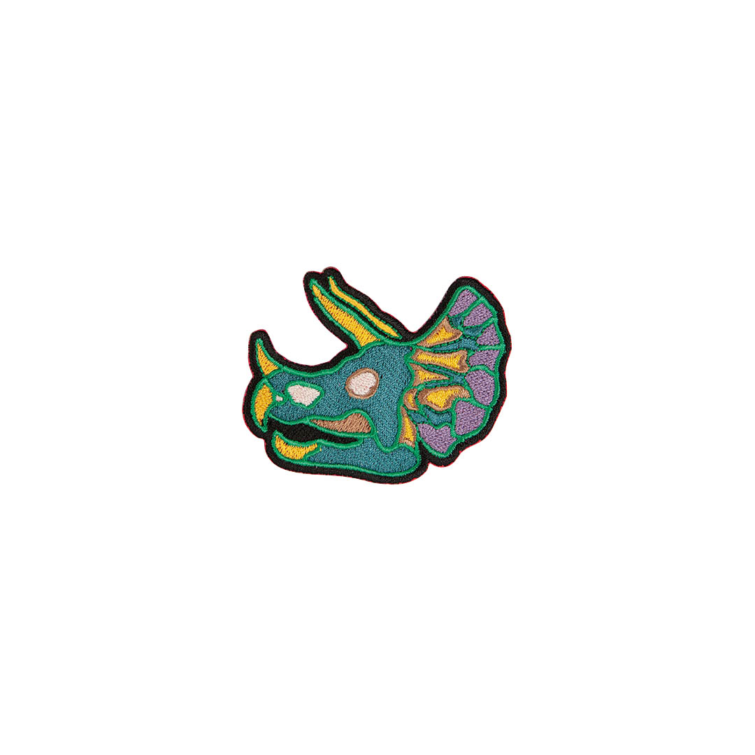 DINOSAUR WAPPEN D TRICERATOPS