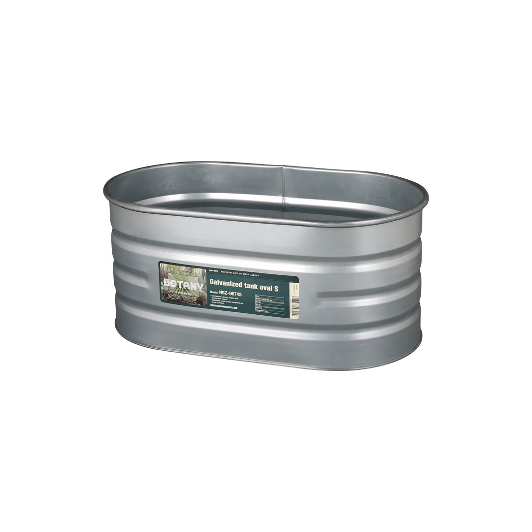 GALVANIZED TANK OVAL S