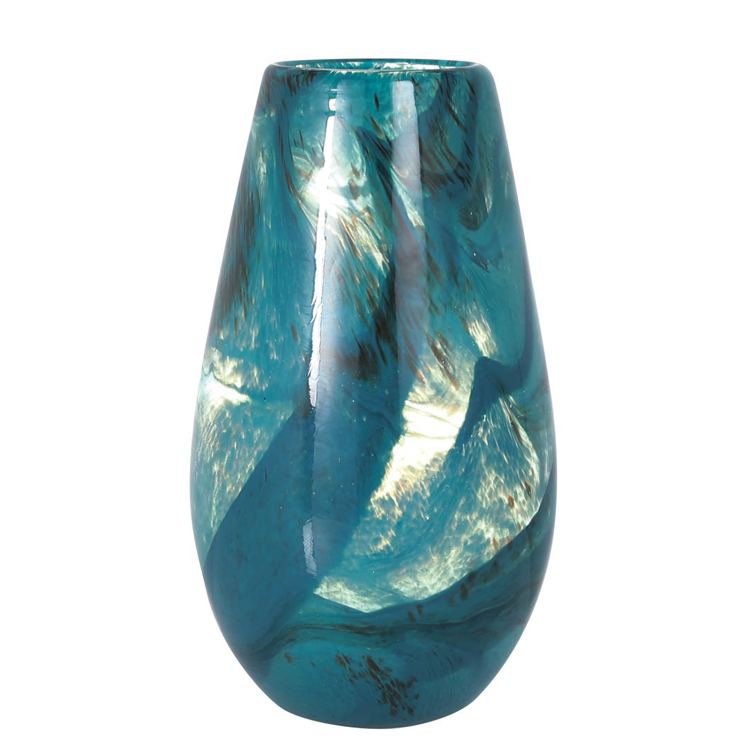 GLASS VASE  270 CIELO BL