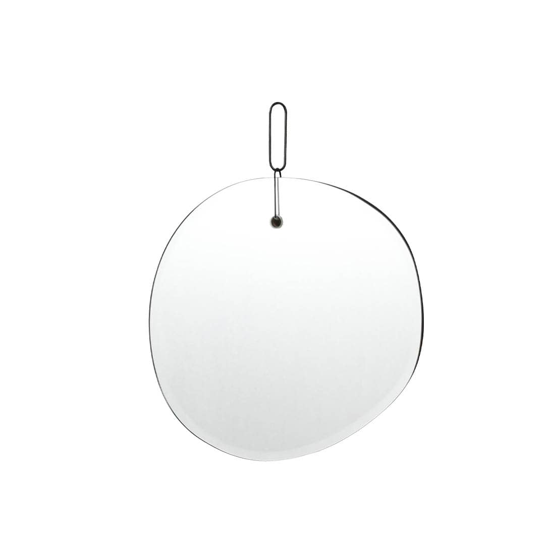 HANGING MIRROR FLOATING CLOUD OVAL