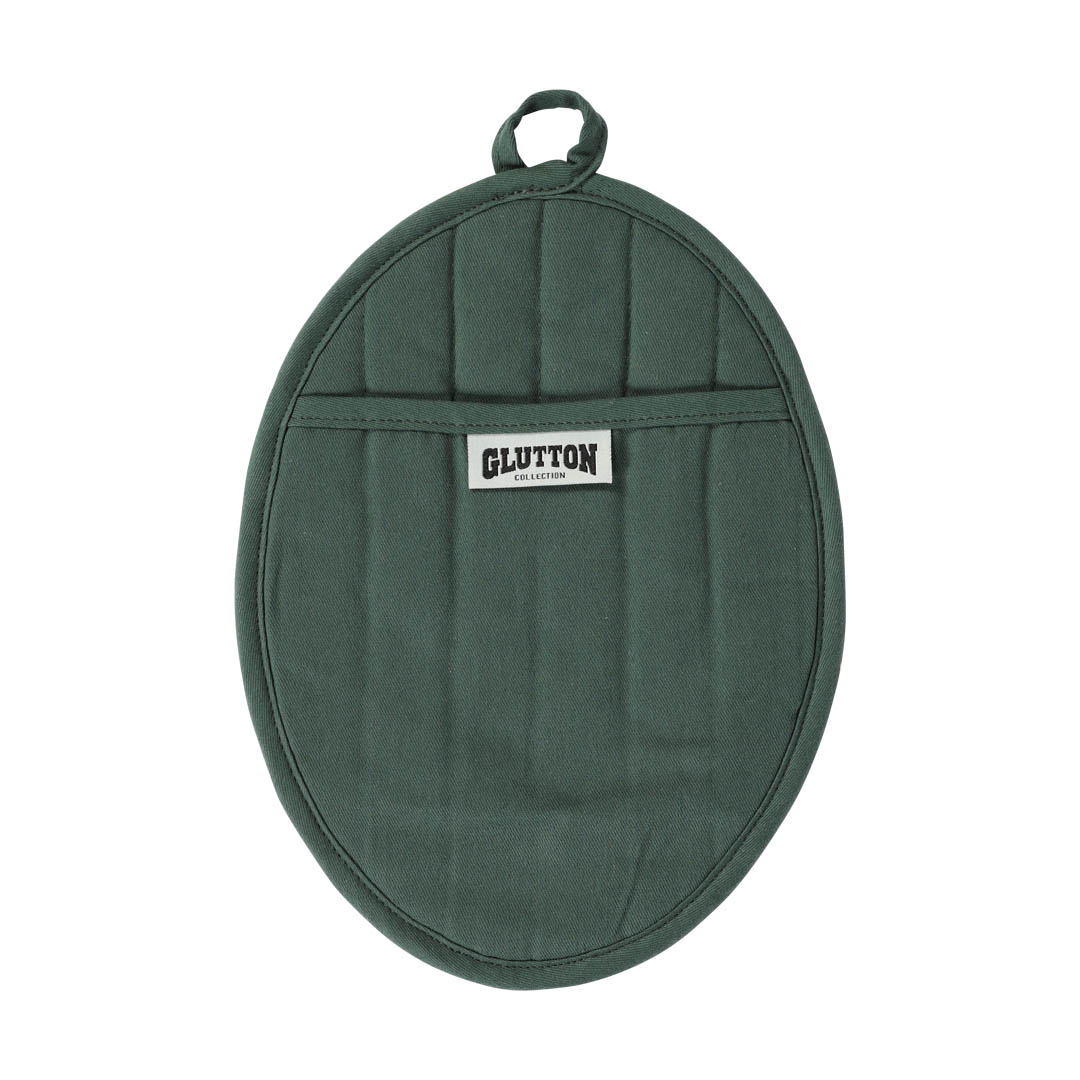 GLUTTON2 POT HOLDER GREEN