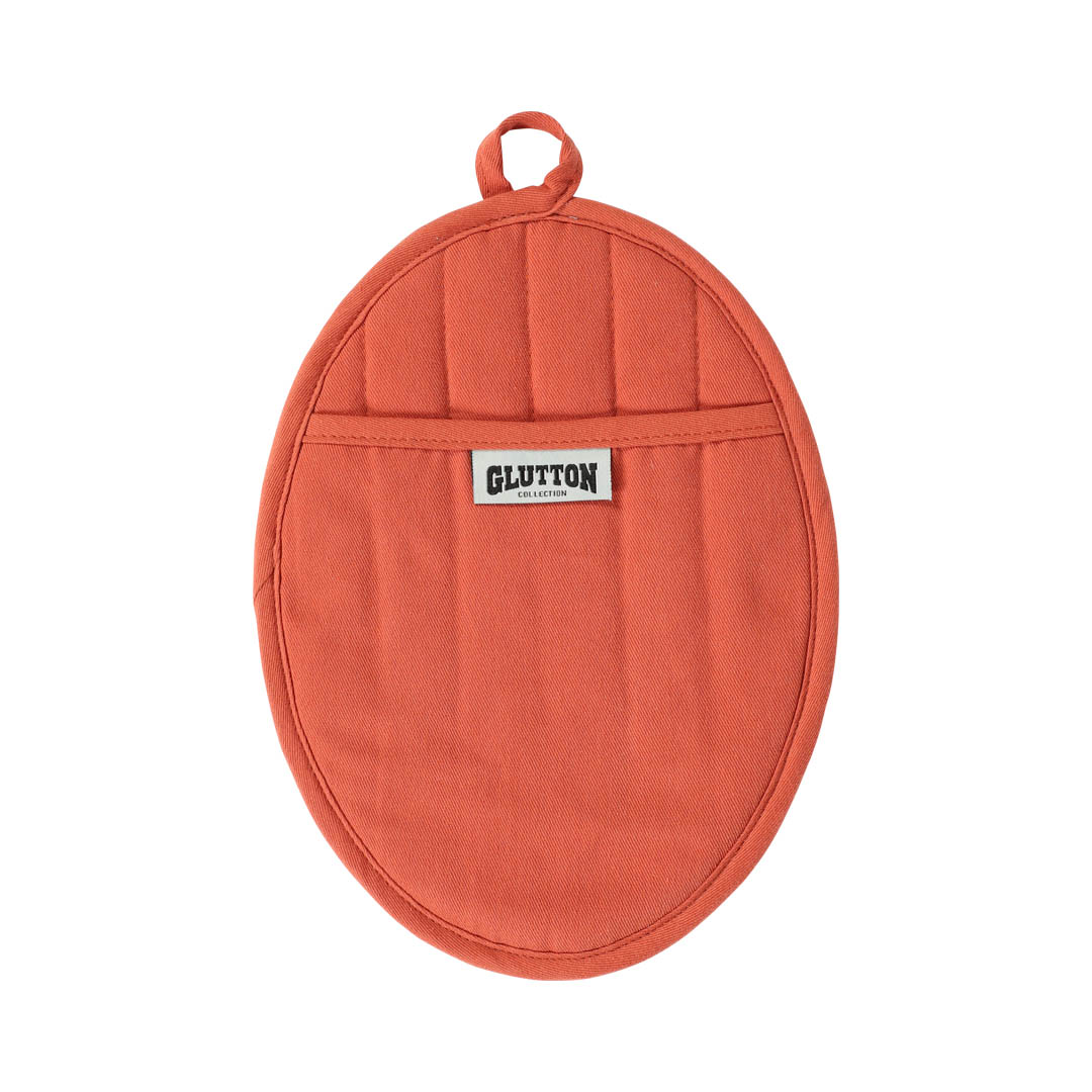 GLUTTON2 POT HOLDER  ORANGE