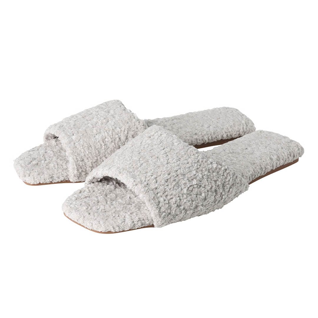 DURA-SOLE SLIPPERS MEN CURLY L.GRAY