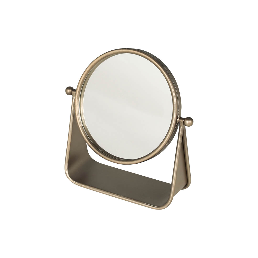 METAL TABLETOP MIRROR