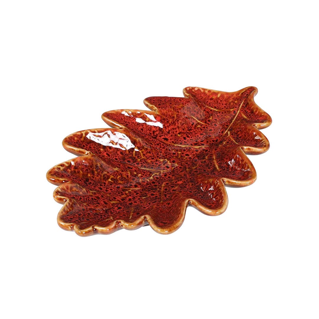OAK LEAF DECOR PLATE