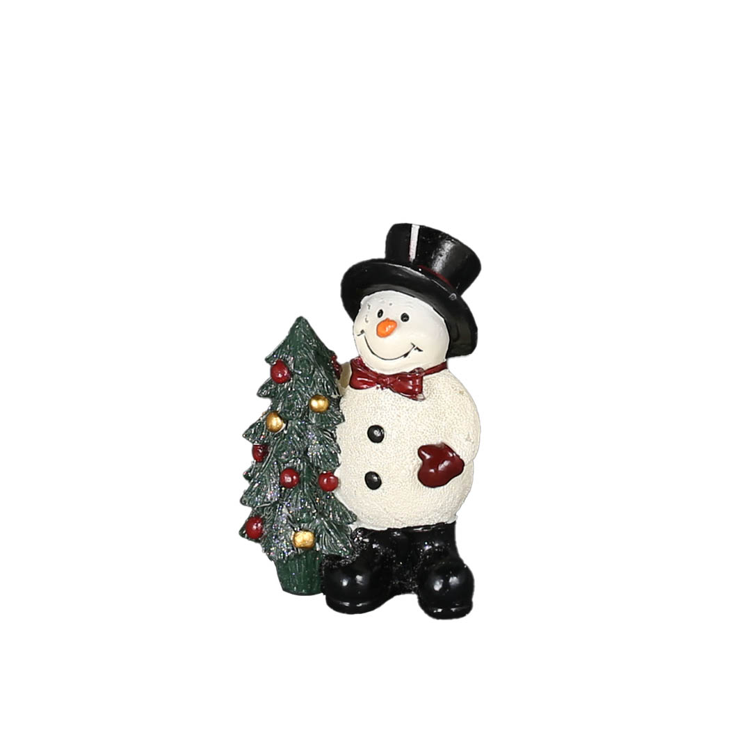 CRAFT CANDLE SNOWMAN