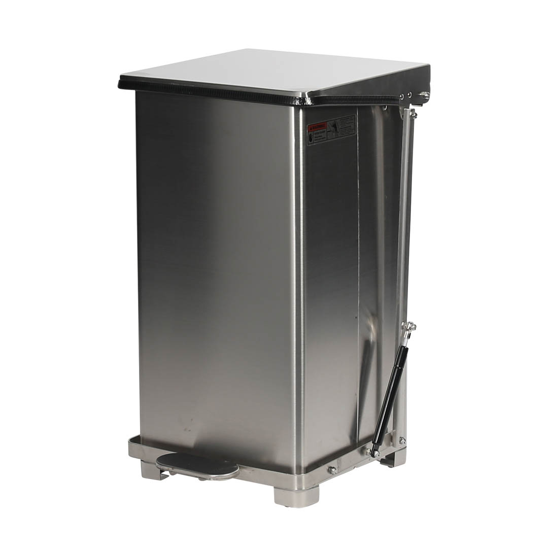 PEDAL BIN 45L STAINLESS