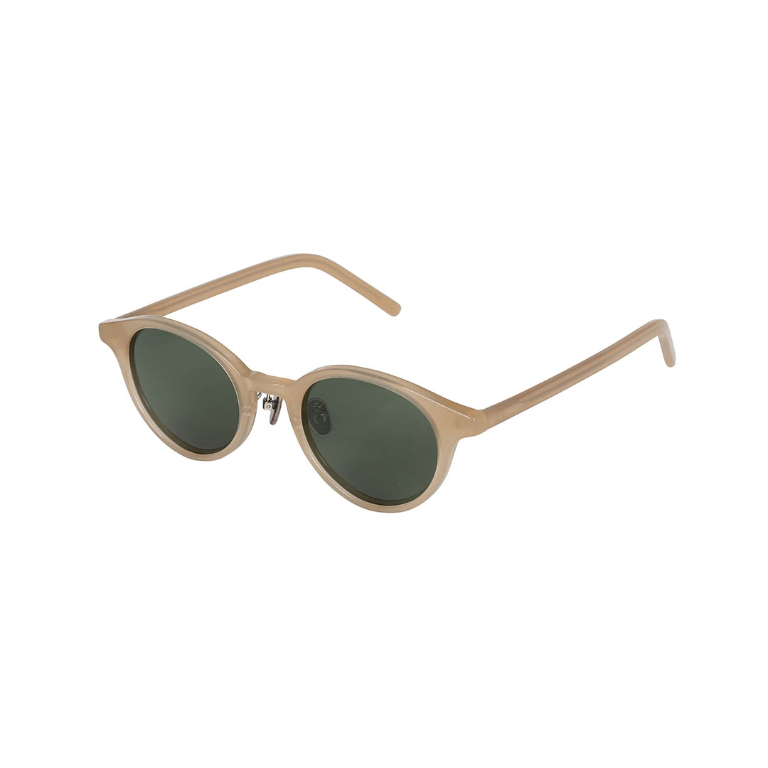 GLASSES WITH COLOR LENS BEIGE/GREEN