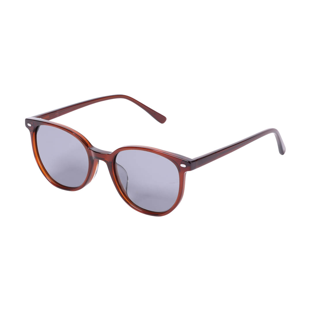 GLASS WITH COLOR LENS BROWN/BLUE